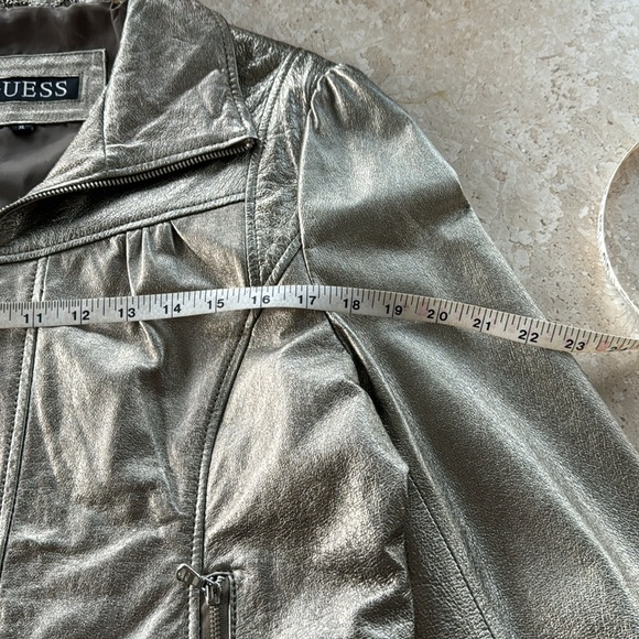 Guess 100% leather Jacket - Picture 4 of 9
